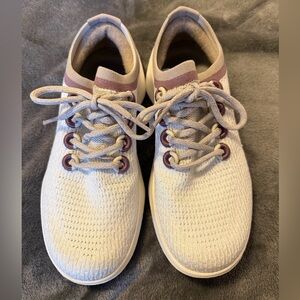 NWOB - Allbirds Women's Tree Dasher 2 - Blizzard/Zen Mauve (Blizzard Sole)